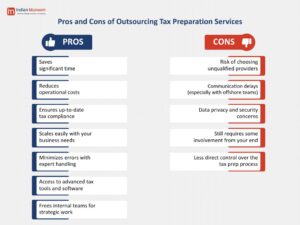 Pros and Cons of Outsourcing Tax Preparation Services