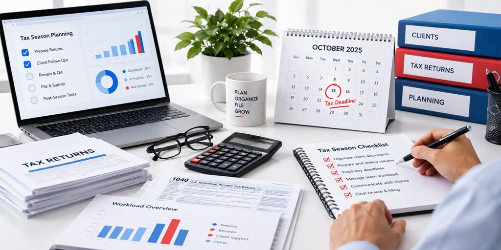 October 15 Tax Deadline: How CPA Firms Can Manage Tax Season Workloads Without the Last-Minute Rush
